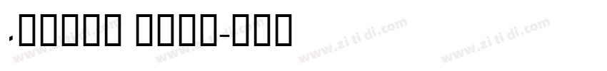 0swald Bold字体转换